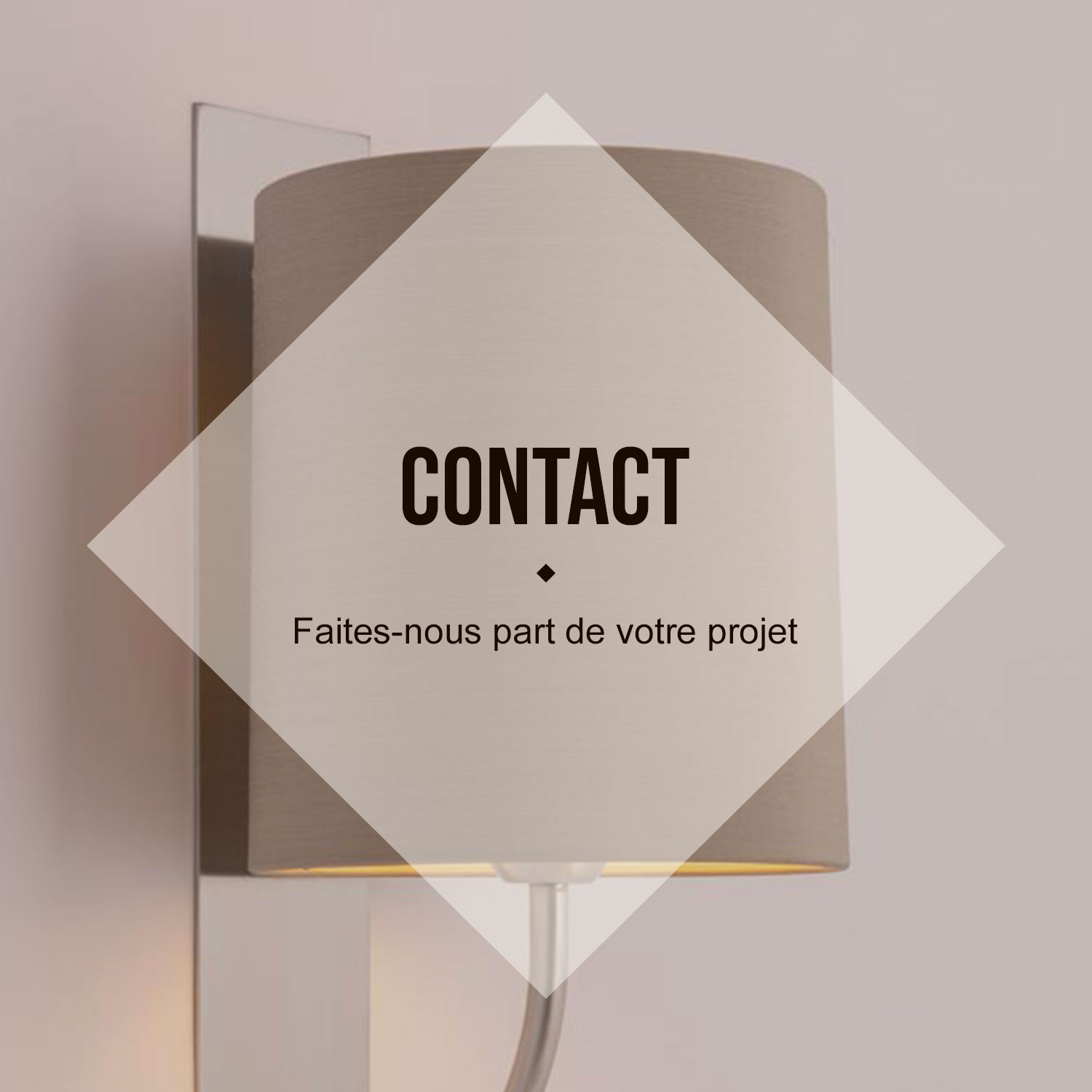 Contact MANUFACTOR - Créateur de luminaires d'exception