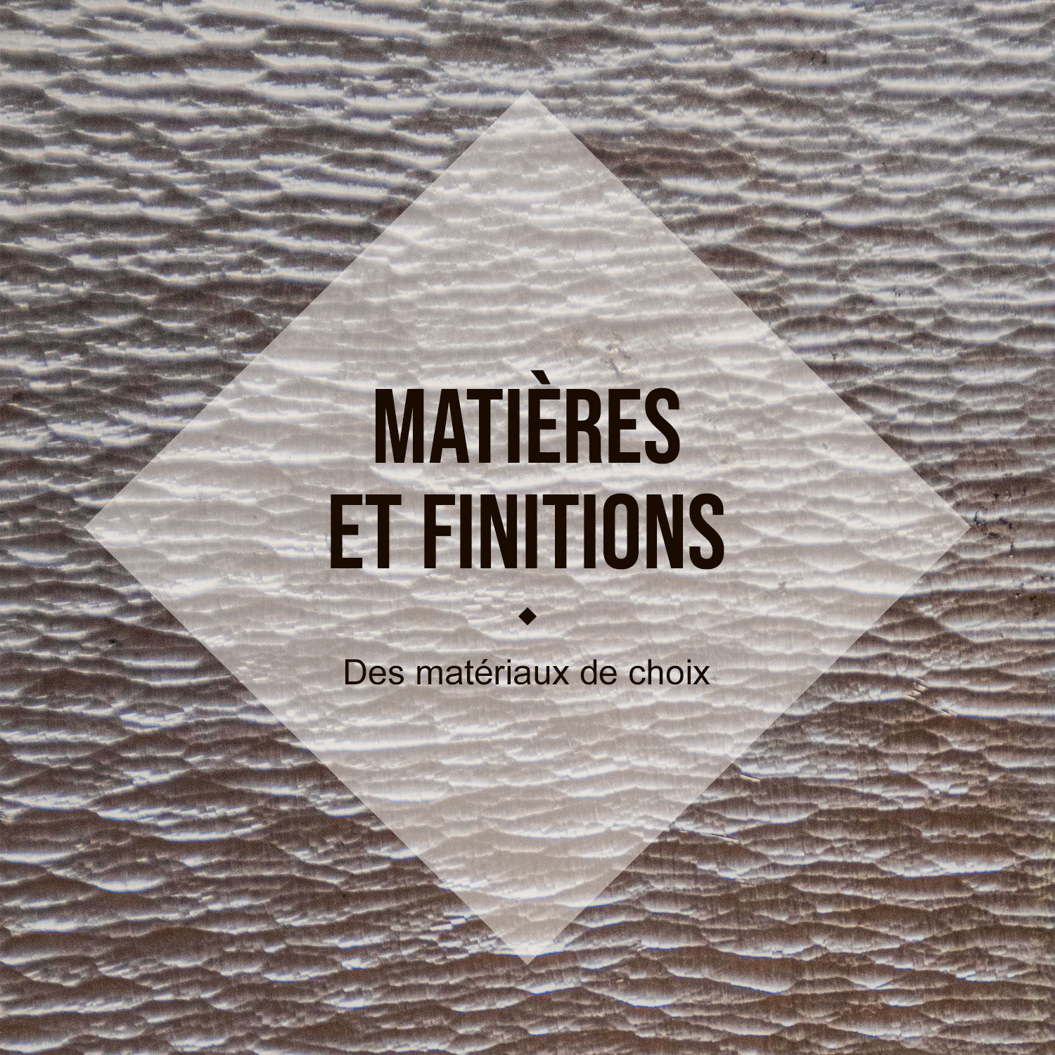 Matières et Finitions MANUFACTOR - Créateur de luminaires d'exception